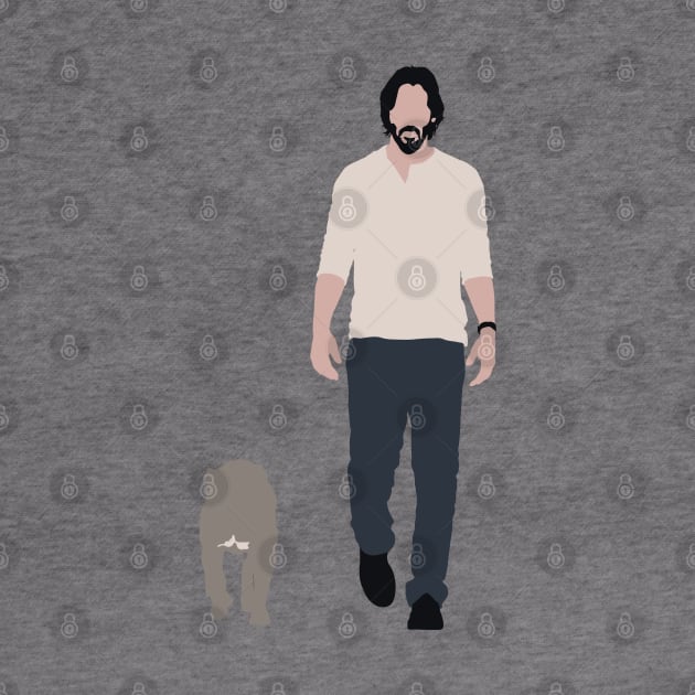 John Wick and dog by FutureSpaceDesigns